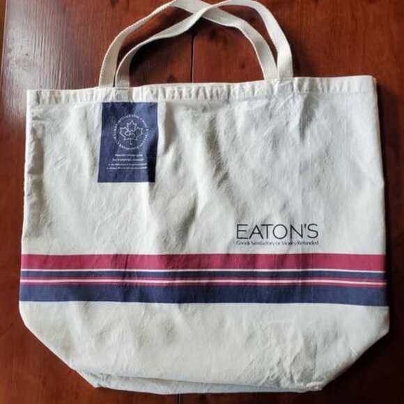 Lot of 4 Mixed Vintage Eaton’s Department Store Shopping Bags c 1970s/80s/90s - Picture 1 of 10